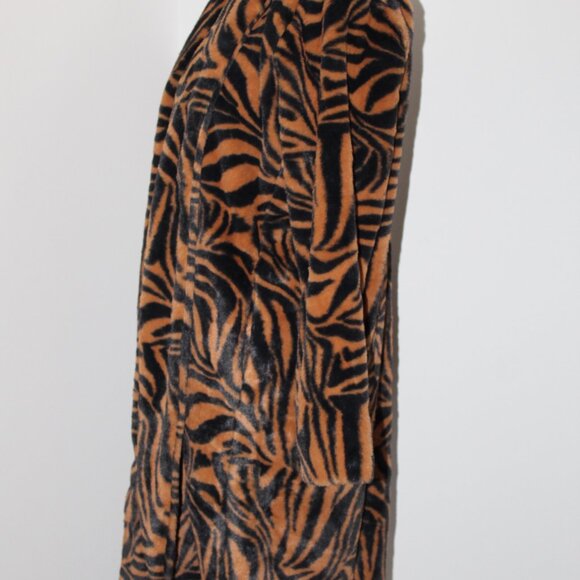 NWT Johnny Was Biya 3J Workshop JWLA Sonora  Faux Fur Jacket Long Coat - Picture 6 of 10